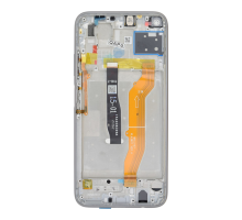 Дисплей Huawei P40 lite з сенсором та рамкою silver (Service - без АКБ) PLS-00-00163682