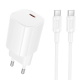 Зарядний пристрій Borofone BA103A 20W 3A USB-C з кабелем C-C white PLS-00-00169789