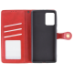 Чохол-книжка Leather GETMAN with card holder Motorola Moto E13 red PLS-00-00148155