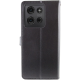 Чохол-книжка Leather GETMAN with card holder Motorola Moto G75 black PLS-00-00148167