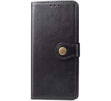 Чохол-книжка Leather GETMAN with card holder Samsung A075 Galaxy A07 black PLS-00-00148231