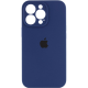 Чохол Silicone Case Full Camera Protective iPhone 15 Pro dark blue PLS-00-00111548