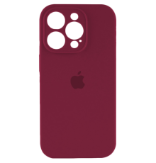 Чохол Silicone Case Full Camera Protective iPhone 15 Pro plum PLS-00-00116468