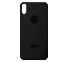 Задня кришка iPhone XS black (Більший отвір) PLS-00-00036428