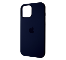 Чохол Silicone Case Full з MagSafe та Анімацією iPhone 12 Pro Max deep navy PLS-00-00109110