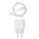 Зарядний пристрій Apple 20W 1USB-C з кабелем Lightning (NO LOGO) white PLS-00-00114810