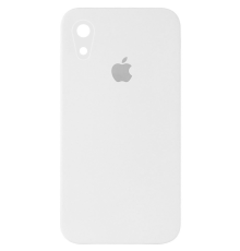 Чохол Silicone Case Квадратні Борти Full Camera iPhone XR white PLS-00-00104669