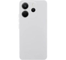 Чохол Silicone Cover Full Camera Xiaomi Redmi Note 14 4G (European) white PLS-00-00143120