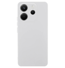 Чохол Silicone Cover Full Camera Xiaomi Redmi Note 14 4G (European) white PLS-00-00143120