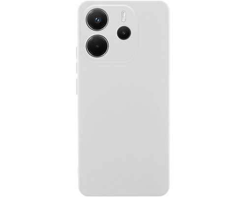 Чохол Silicone Cover Full Camera Xiaomi Redmi Note 14 4G (European) white PLS-00-00143120
