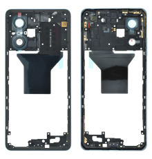 Середня частина корпусу Xiaomi Redmi Note 12 Pro 5G blue (Original China) PLS-00-00120579