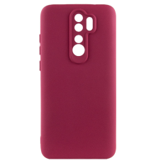 Чохол Silicone Cover Full Camera Xiaomi Redmi Note 8 Pro marsala PLS-00-00106036