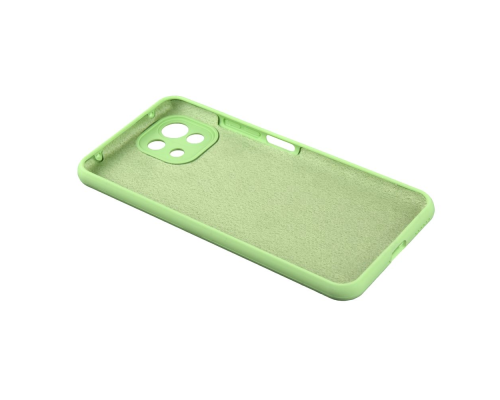 Чохол Silicone Cover Full Camera Xiaomi Mi 11 Lite black PLS-00-00112252