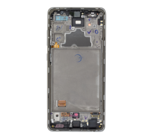 Дисплей Samsung A725 Galaxy A72 (2021) з сенсором та рамкою white (Original Assembled) PLS-00-00152799