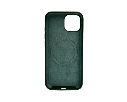 Чохол Silicone case Beats with MagSafe iPhone 15 atrovirens PLS-00-00154925