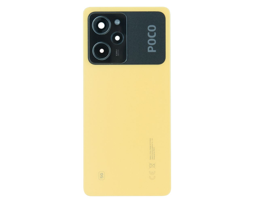 Задня кришка Xiaomi Poco X5 Pro 5G yellow (Original China) PLS-00-00111271
