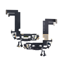 Шлейф iPhone 12 Mini з роз'ємом зарядки black PLS-00-00062813