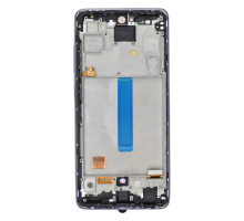 Дисплей Samsung A525 Galaxy A52 (2021) з сенсором та рамкою violet (OLED) (Big size) PLS-00-00138927