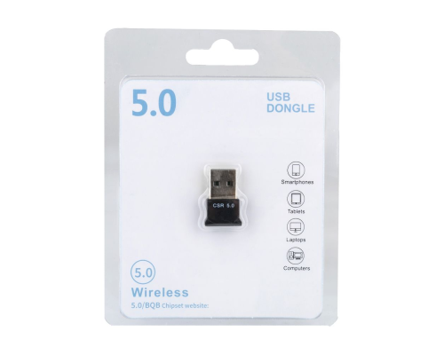 Bluetooth Adapter CSR 5.0 RS071 black PLS-00-00125156
