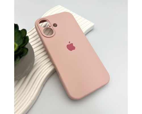 Чохол Silicone Case Full Camera Protective для iPhone 17 pink sand PLS-00-00155223