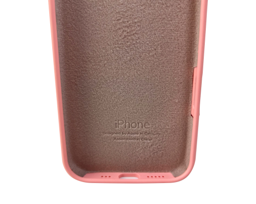 Чохол Silicone Case Full Camera Protective для iPhone 16 pink PLS-00-00130770