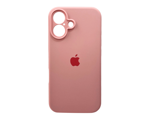 Чохол Silicone Case Full Camera Protective для iPhone 16 pink PLS-00-00130770