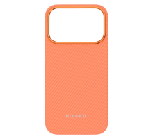 Чохол Pitaka Ultra Slim with Magnetic для iPhone 17 Pro twill orange (OEM) PLS-00-00162097