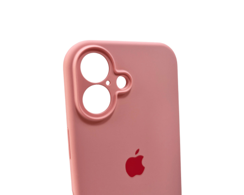 Чохол Silicone Case Full Camera Protective для iPhone 16 pink PLS-00-00130770