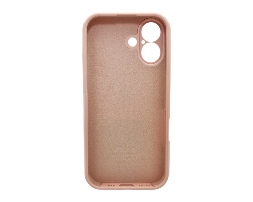 Чохол Silicone Case Full Camera Protective для iPhone 17 pink sand PLS-00-00155223