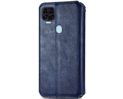 Чохол-книжка Leather Cubic ZTE Blade V2020 blue PLS-00-00147940