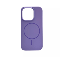 Чохол Silicone case Beats with MagSafe iPhone 15 Pro Max elegant purple PLS-00-00155016