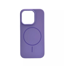 Чохол Silicone case Beats with MagSafe iPhone 15 Pro Max elegant purple PLS-00-00155016