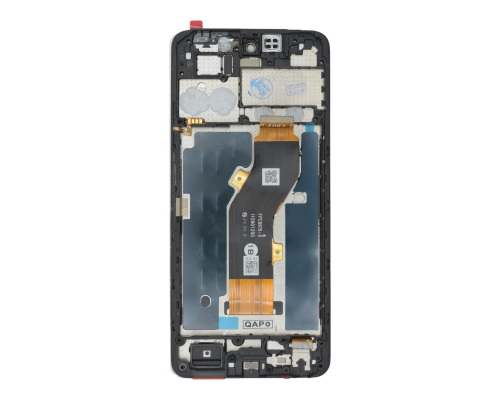 Дисплей Infinix Smart 8 з сенсором та рамкою black (Original Used) (ver. FPC) PLS-00-00156909