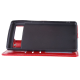 Чохол-книжка Leather GETMAN with card holder Google Pixel 7 red PLS-00-00128760