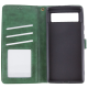 Чохол-книжка Leather GETMAN with card holder Google Pixel 6 green PLS-00-00128747