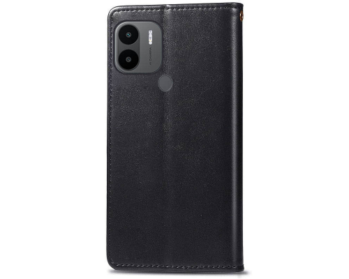 Чохол-книжка Leather GETMAN with card holder Xiaomi Redmi A1 Plus black PLS-00-00128997