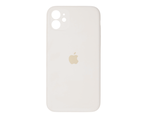 Чохол Silicone Case Full Camera Protective iPhone 11 white PLS-00-00132219