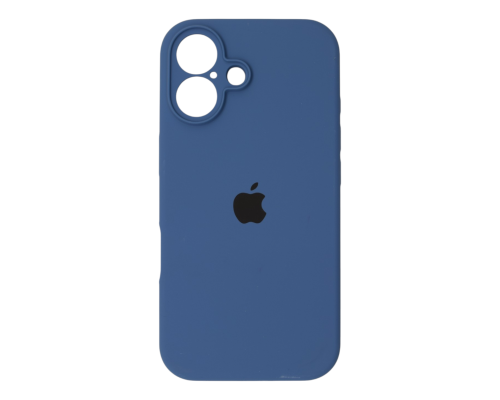 Чохол Silicone Case Full Camera Protective iPhone 16 blue PLS-00-00130565