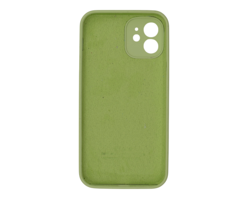 Чохол Silicone Case Full Camera Protective iPhone 12 avocado green PLS-00-00122725