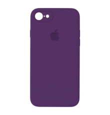 Чохол Silicone Case Квадратні Борти Full Camera iPhone 7 amethyst PLS-00-00123114