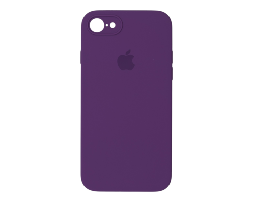 Чохол Silicone Case Квадратні Борти Full Camera iPhone 7 amethyst PLS-00-00123114