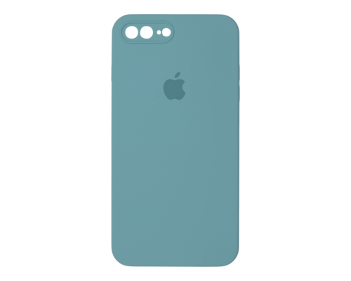 Чохол Silicone Case Квадратні Борти Full Camera iPhone 7 Plus sea blue PLS-00-00123124