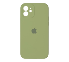 Чохол Silicone Case Full Camera Protective iPhone 12 avocado green PLS-00-00122725