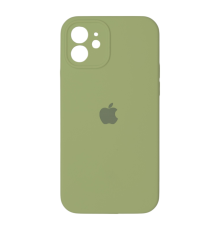Чохол Silicone Case Full Camera Protective iPhone 12 avocado green PLS-00-00122725