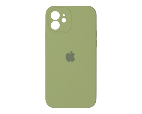 Чохол Silicone Case Full Camera Protective iPhone 12 avocado green PLS-00-00122725