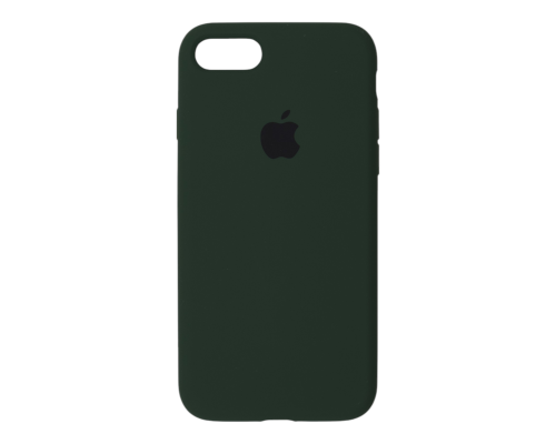 Чохол Silicone Case Full Protective iPhone 7 (8,SE 2020) dark green PLS-00-00123149