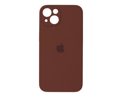 Чохол Silicone Case Full Camera Protective iPhone 13 saddle brown PLS-00-00122788