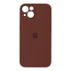 Чохол Silicone Case Full Camera Protective iPhone 13 saddle brown PLS-00-00122788
