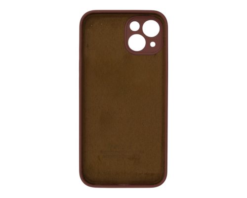 Чохол Silicone Case Full Camera Protective iPhone 13 saddle brown PLS-00-00122788