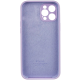 Чохол Silicone Case Full Camera Protective для iPhone 12 Pro lilac PLS-00-00155391